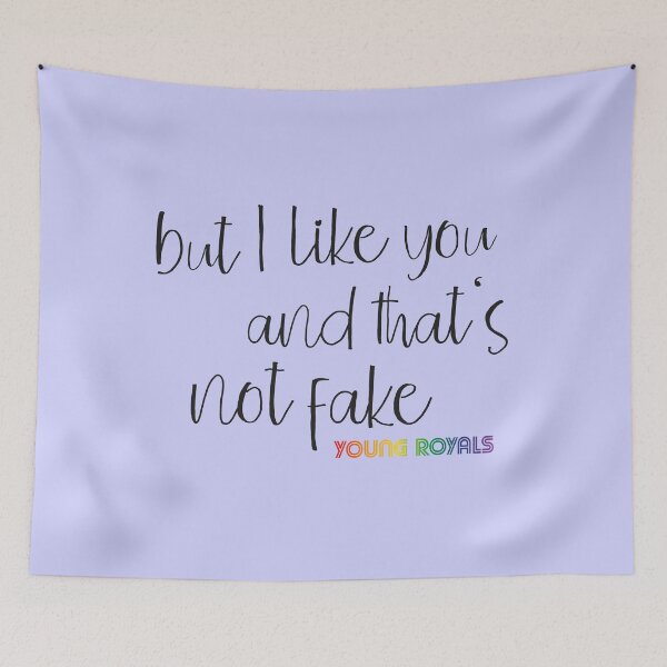 Item preview, But I like you and that's not fake - Young Royals  designed and sold by kobyakov.