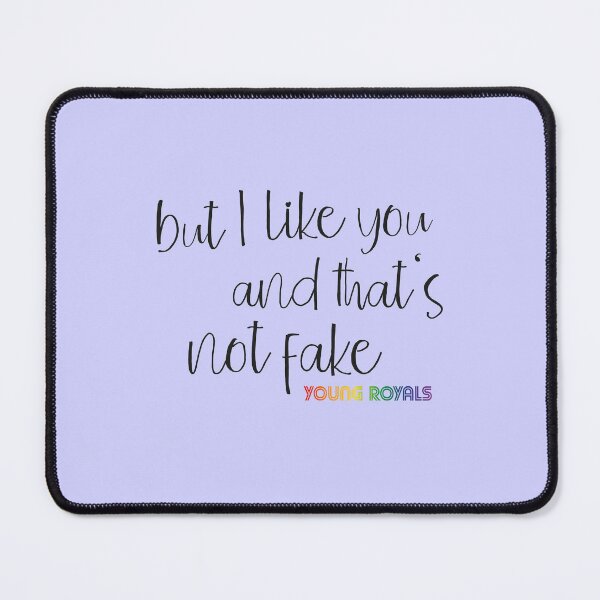 Item preview, But I like you and that's not fake - Young Royals  designed and sold by kobyakov.
