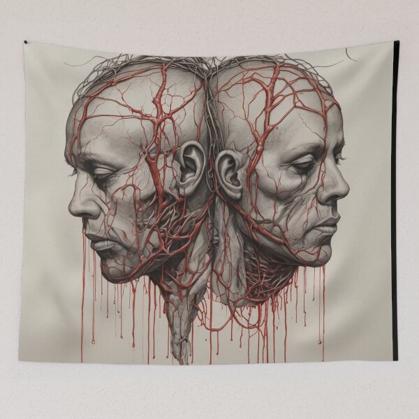 Item preview, Two heads, one cycle designed and sold by ShatteredNightmare.