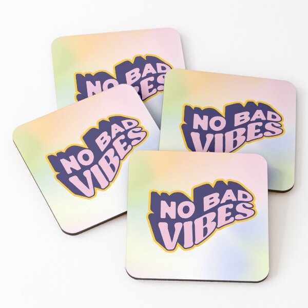 Item preview, no bad vibes designed and sold by 17Secrets.