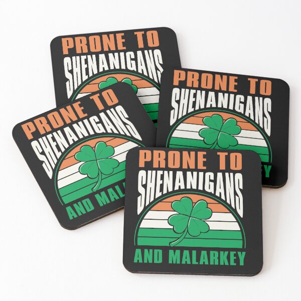 Item preview, Prone to Shenanigans and Malarkey  designed and sold by MayRahTee.