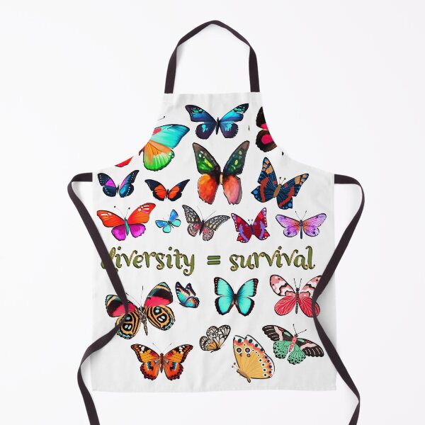 Item preview, Diversity=Survival Colorful Butterflies Graphic designed and sold by thelivingrp.
