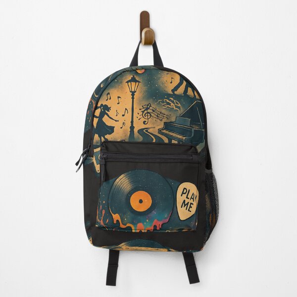 Item preview, ? "Midnight Melody" – Vintage Music & Dance Collage Art designed and sold by The-Daily-Drape.