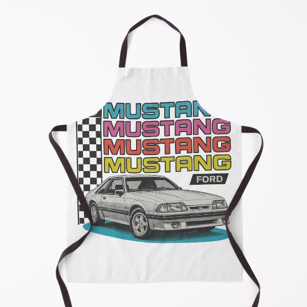 Item preview, 1988 Ford Mustang Retro Foxbody Art with 80s Vibes designed and sold by TheArtOfCar.