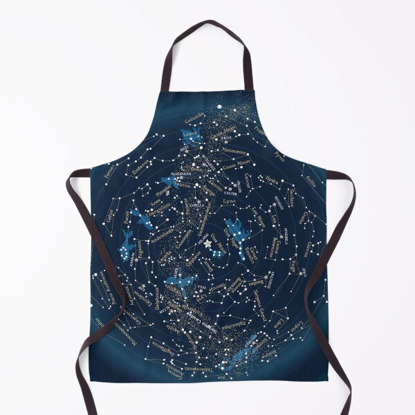 Item preview, Elegant Northern Hemisphere Sky Map: A Celestial Journey of Wonder designed and sold by Starpuffdesign.