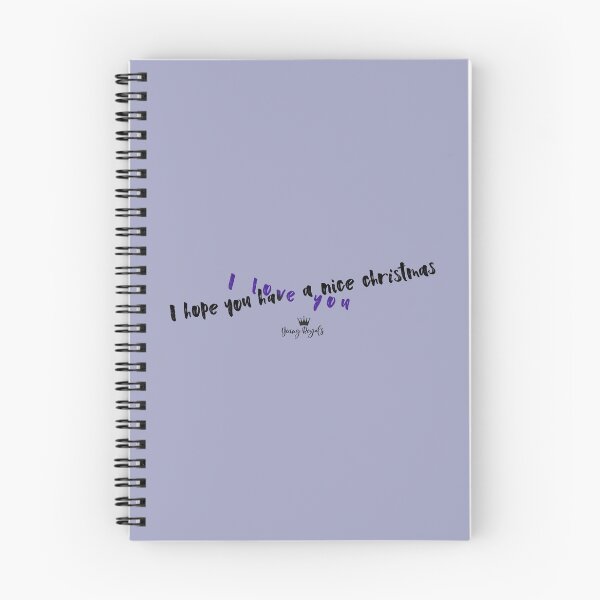 Item preview, Young Royals quote - I love you / I hope you have a nice christmas designed and sold by kobyakov.