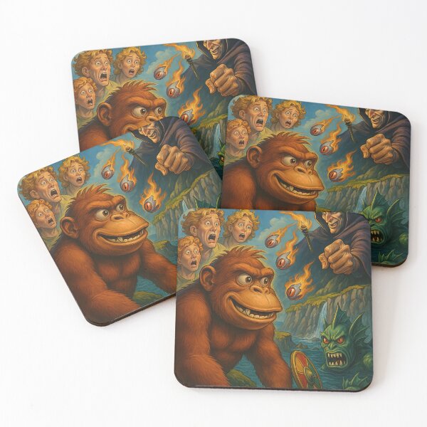 Item preview, Toki Retro Arcade Game Cover Art designed and sold by Retr0Tshirts.