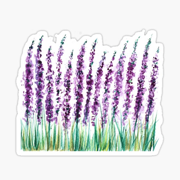 Violets Sticker