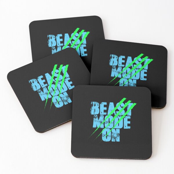 Item preview, Beast Mode On | No Excuses Lift Heavy Gym Life Fitness Design designed and sold by typoinspired.