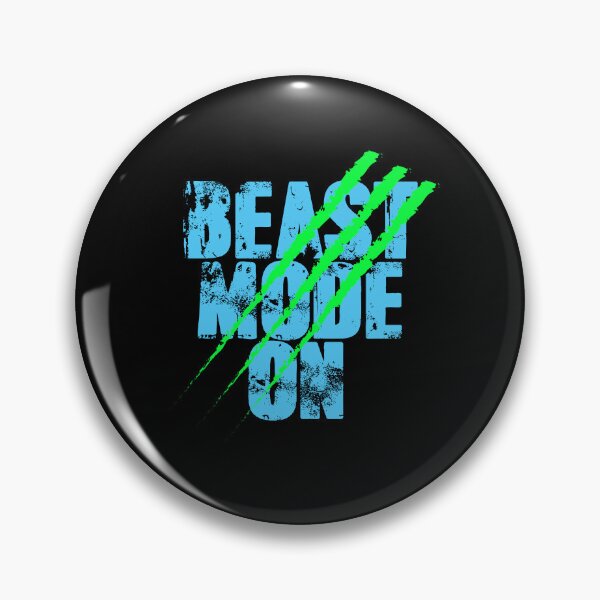 Item preview, Beast Mode On | No Excuses Lift Heavy Gym Life Fitness Design designed and sold by typoinspired.