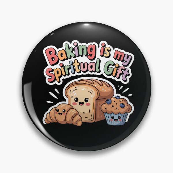 Artikelvorschau, Backen ist meine Spiritualität – Lustiges Design für Bäcker- und Gebäckliebhaber entworfen und verkauft von FeelCreations.
