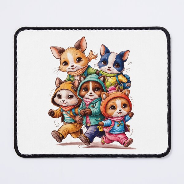 Item preview, Cute Winter Squad designed and sold by PinkiPop Studio.