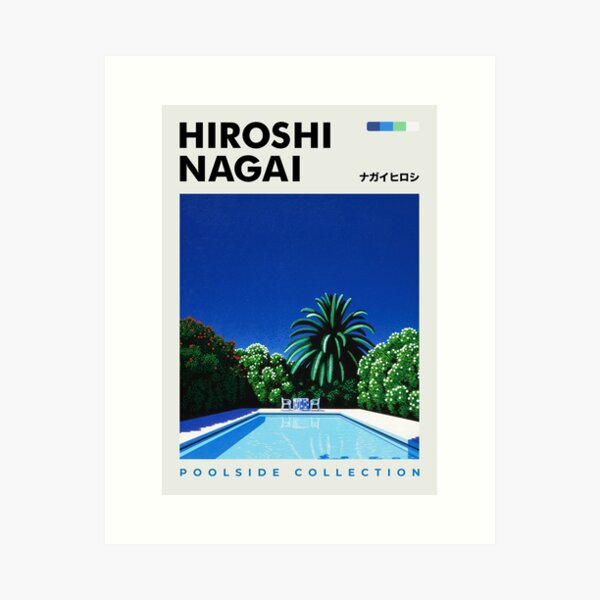 Hiroshi Nagai Pool Art Prints for Sale | Redbubble