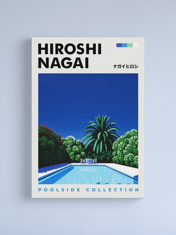 コレクション vintage poster Hiroshi Nagai Print Exhibition Poster Poolside Collection Summer