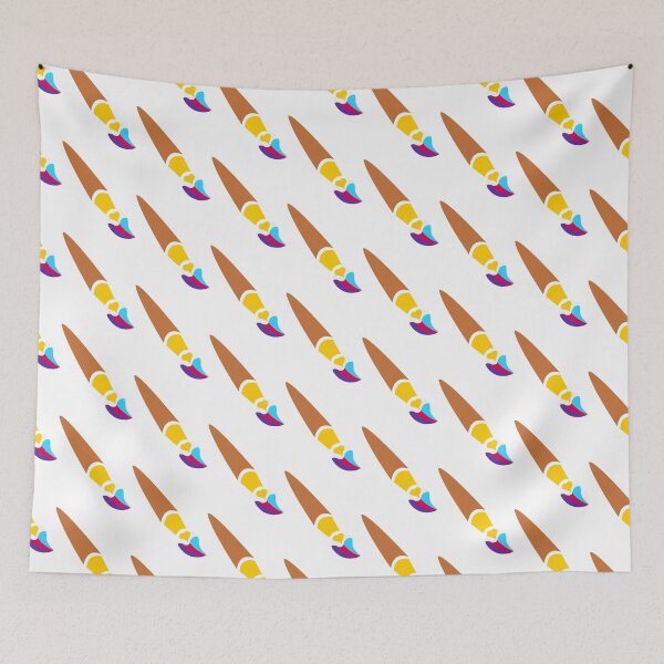 Item preview, Polyamory Pride Flag Paintbrush designed and sold by HarveyHandcraftsandDesigns.