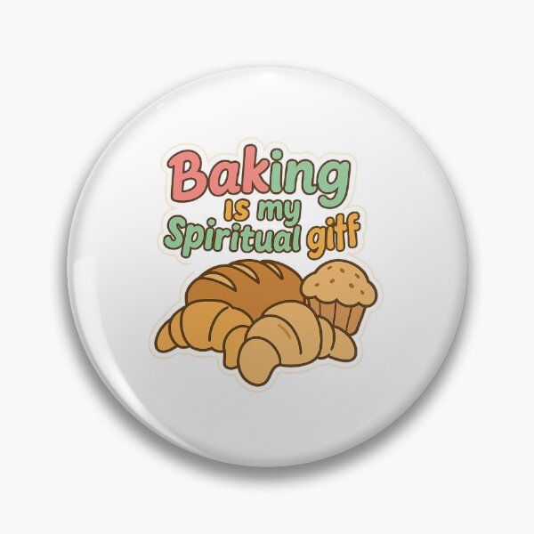 Artikelvorschau, Backen ist meine Spiritualität – Lustiges Design für Bäcker- und Gebäckliebhaber entworfen und verkauft von FeelCreations.