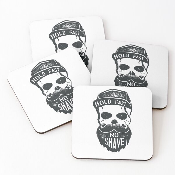 Item preview,  Skull Beard, Hold Fast No Shave designed and sold by VibeTCreations.