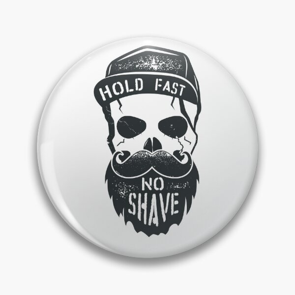 Item preview,  Skull Beard, Hold Fast No Shave designed and sold by VibeTCreations.