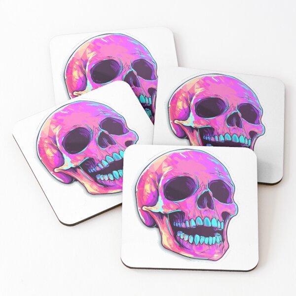 Item preview, Neon Skull  designed and sold by AriesArtCom.