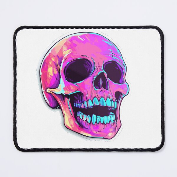 Item preview, Neon Skull designed and sold by AriesArtCom.