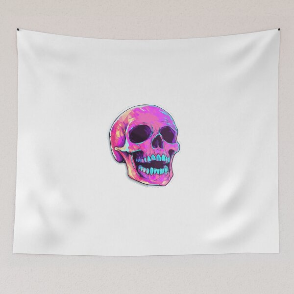 Item preview, Neon Skull  designed and sold by AriesArtCom.