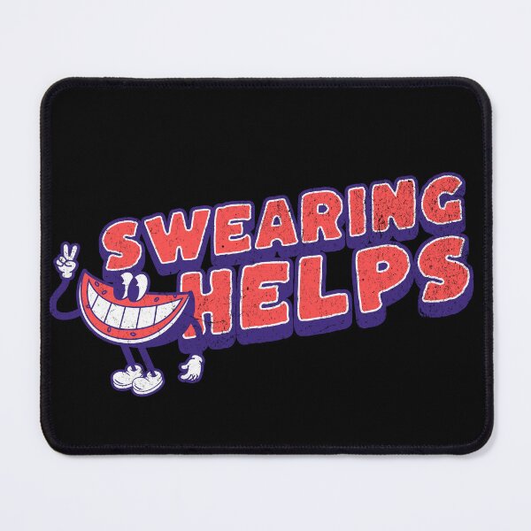 Item preview, Swearing Helps designed and sold by dudelinart.