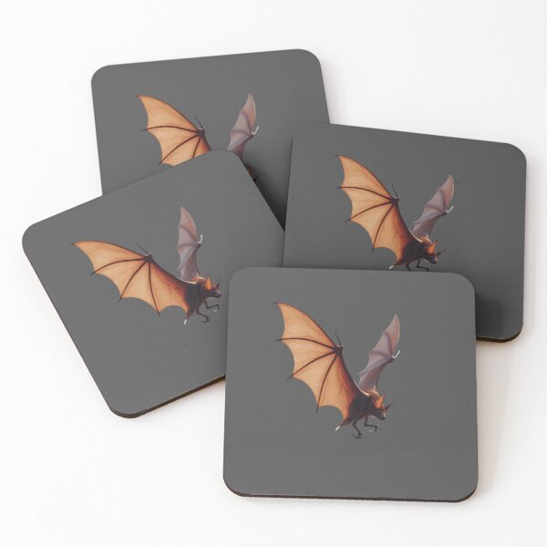 Item preview, Solitary Bat Nocturnal Creature In Flight designed and sold by taiche.