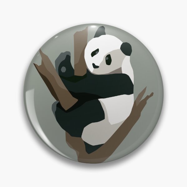 Item preview, MAMMALS Collection: Giant Panda in Tree, Wildlife Art Series designed and sold by Rebecca Creates....