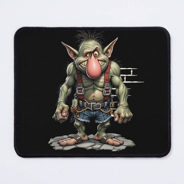 Item preview, Funny Rock Climbing Troll for Climbers Outdoor Enthusiast designed and sold by MTJ-Mushrooms.