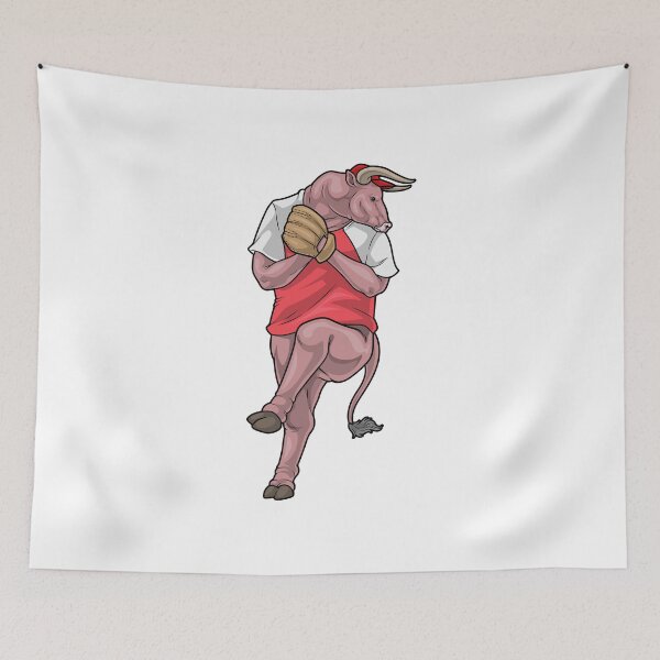 Item preview, Bull Baseball Baseball glove designed and sold by Snabdesign84.