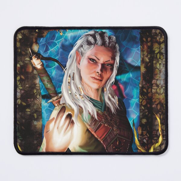 Item preview, Jaheira Stained Glass designed and sold by LesLapins.