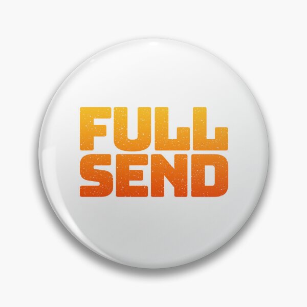 Item preview, Full Send in Hot Orange designed and sold by Memes N Lore .