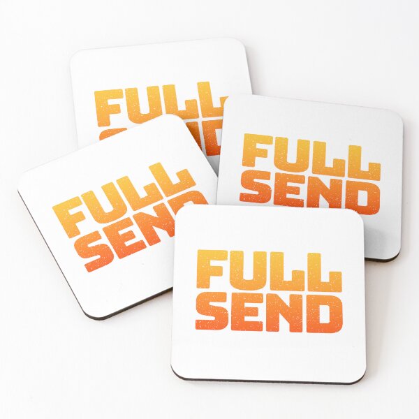 Item preview, Full Send in Hot Orange designed and sold by Memes N Lore .