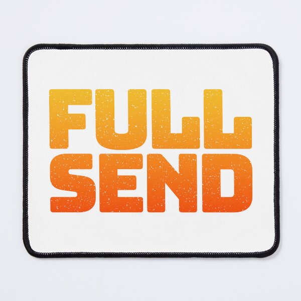 Item preview, Full Send in Hot Orange designed and sold by Memes N Lore .
