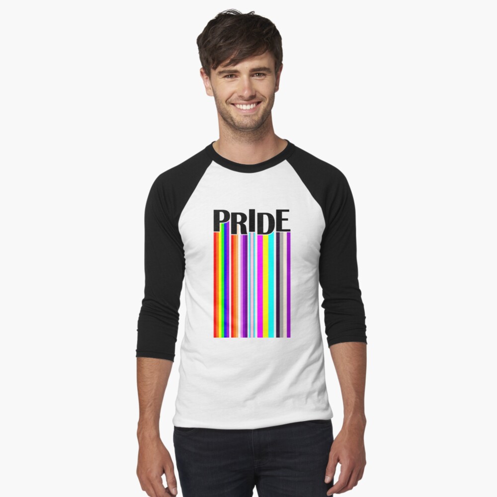 Vista previa del artículo con la obra «Camiseta ¾ estilo béisbol», diseñado y vendido por FotoLibreStudio.