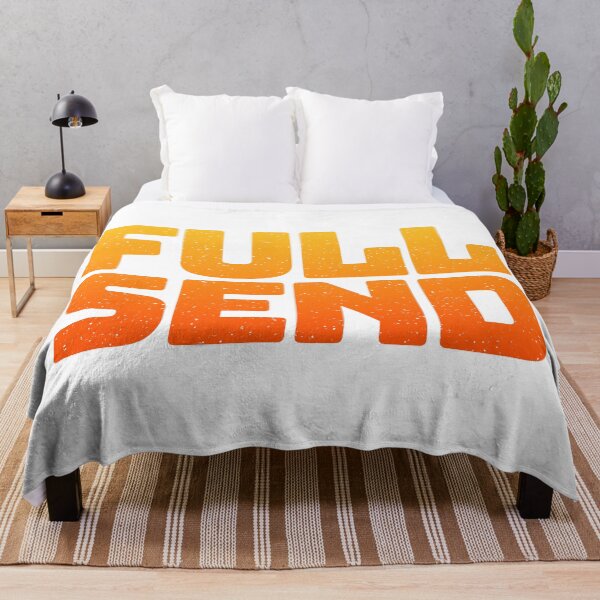 Item preview, Full Send in Hot Orange designed and sold by Memes N Lore .