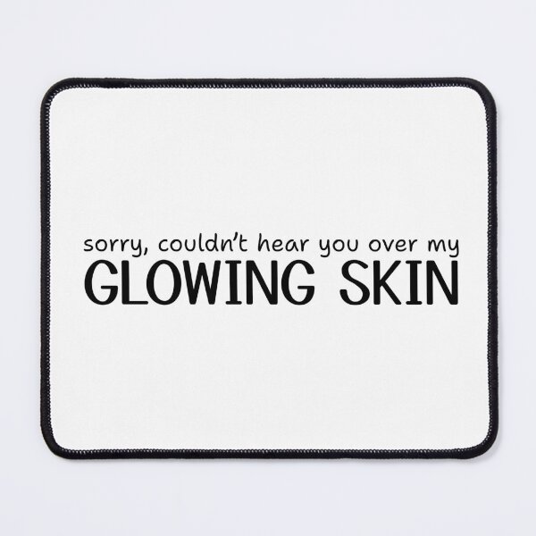 Item preview, sorry, couldn't hear you over my glowing skin (black) designed and sold by Stellar Creations.