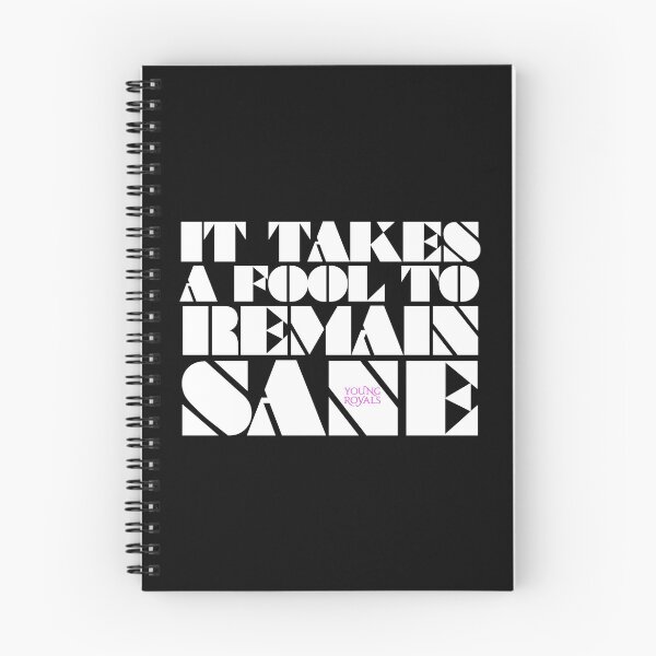 Item preview, Copy of Copy of It takes a fool to remain sane: cita con la corona del arco iris designed and sold by kobyakov.