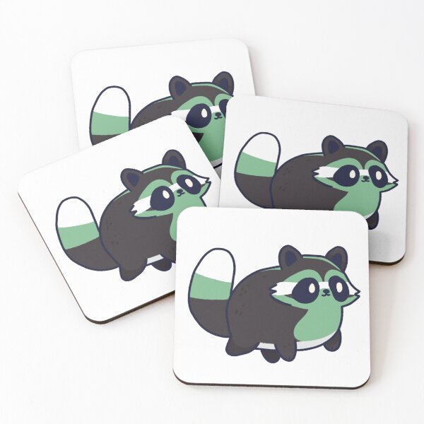 Item preview, Neutrois Racoon designed and sold by metalpika.