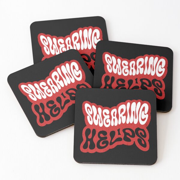 Item preview, Swearing Helps  designed and sold by dudelinart.