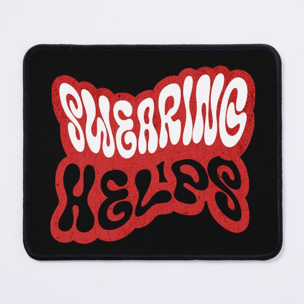 Item preview, Swearing Helps designed and sold by dudelinart.