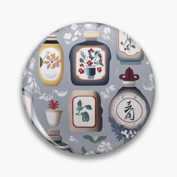 Item preview, Retro product tag pattern with tea — Sticker Badge Mashup designed and sold by HEADMADE-TV.