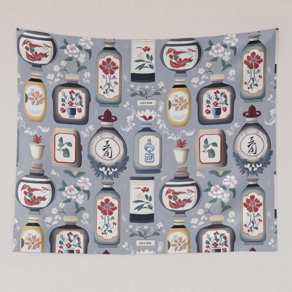 Item preview, Retro product tag pattern with tea — Sticker Badge Mashup designed and sold by HEADMADE-TV.