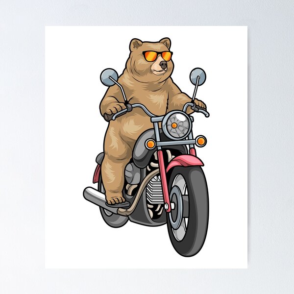 Item preview, Bear Motorcycle designed and sold by Snabdesign84.
