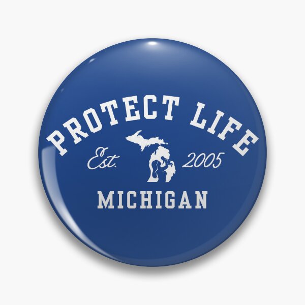 Item preview, Collegiate Style PLM (Blue) designed and sold by ProtectLifeMI.
