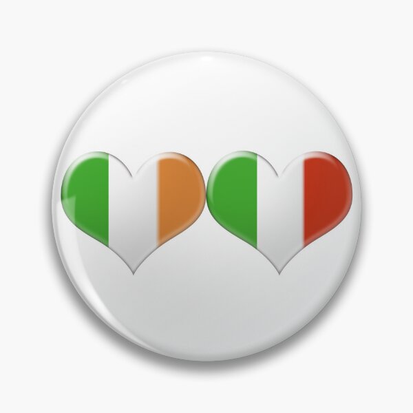 Item preview, Irish and Italian Heart Flags designed and sold by ckeenart.