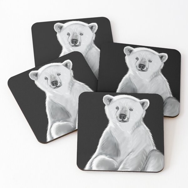 Item preview, White bear cub designed and sold by No.olien .