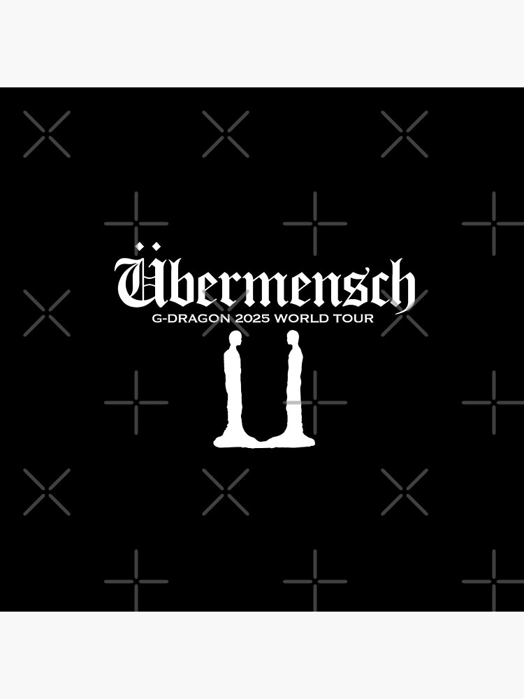 G-DRAGON Übermensch poster 2025 World Tour comeback Big Bang kpop
