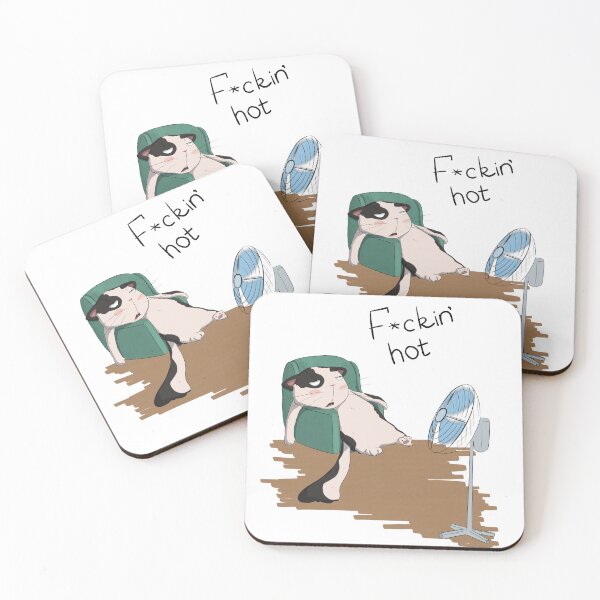 Item preview, Too Hot Summer Heat Grumpy Cat Funny designed and sold by ZeinalArt.
