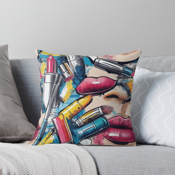 Item preview, Pop-art style with eyeliners and foundation — Modern Beauty Essentials designed and sold by HEADMADE-TV.